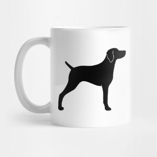 Weimaraner Silhouette Mug